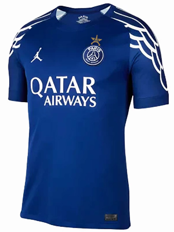 Paris saint-germain maillot de football pour adulte quatrième maillot de sport pour homme champions d'Europe 2024-2025